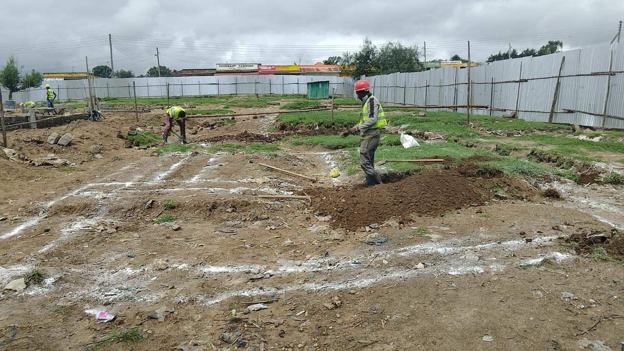 Budgets Construction Consultant & Energy Ltd- ololunga market construction 4